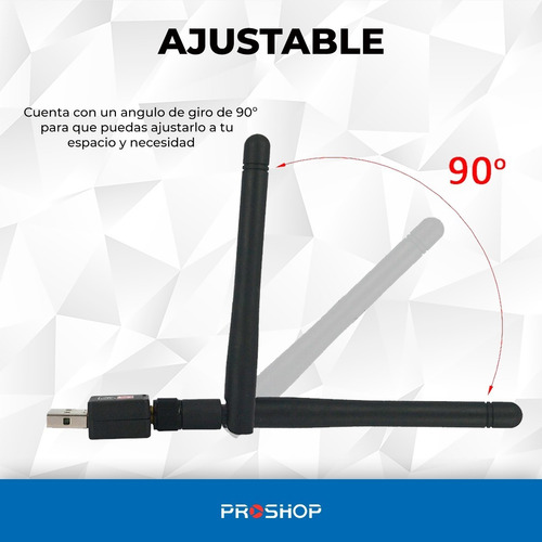 Imagen 2 de 10 de Adaptador Antena Usb Wifi Mini St-wi1 150 Mbps Plug & Play