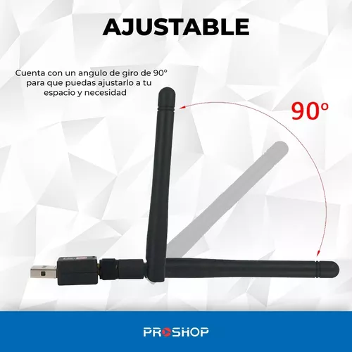 Adaptador Mini Antena Usb Wifi 802.11n St-wi1 150 Mbps Plug&Play 150 mbps  BM12042