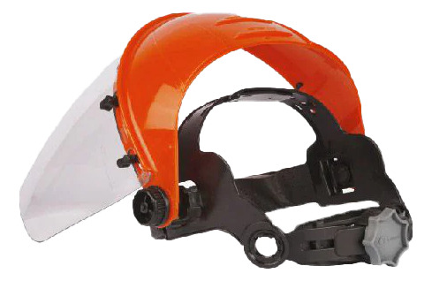 Soporte Libus Protector Facial Con Arnés Cremallera Uso Rudo