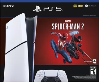 Playstation 5 Slim Digital + Spiderman 2 Nuevo Sellado