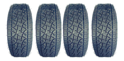 Kit 4 Pneu 235/70/16 Remold Com Borracha Vipal +4 Bicos