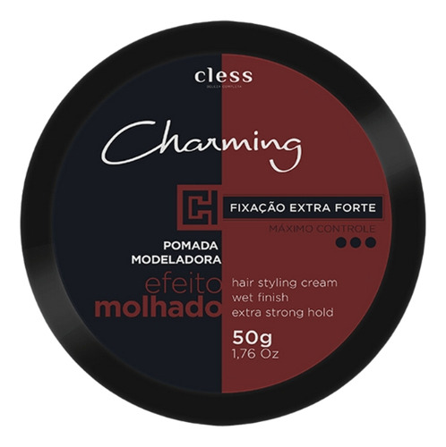 Pomada Capilar Charming 50g Extra Forte Efeito Molhado