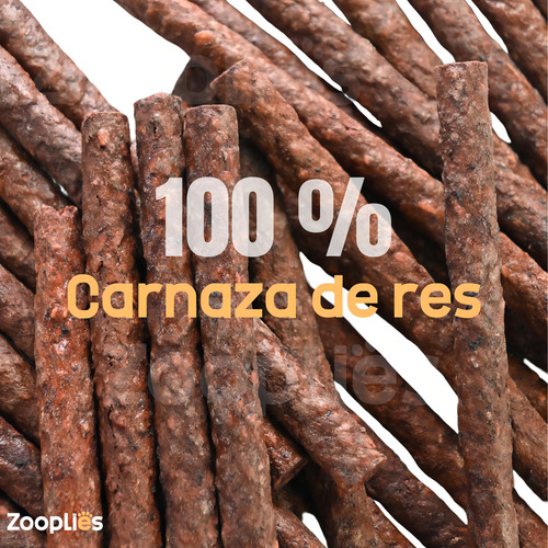 Canine Chews Palitos De Carnaza Para Perro 100% Res-50 Pzas