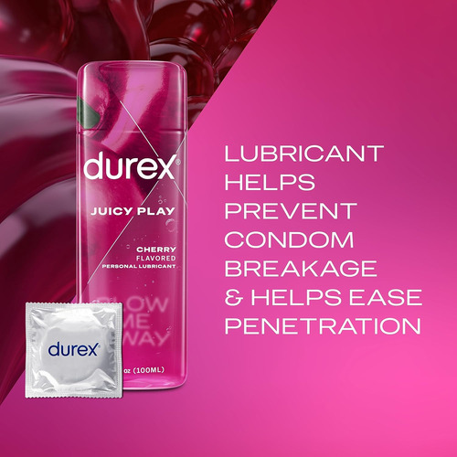 Lubricante Sexual De Silicona Líquida Durex Juicy Play