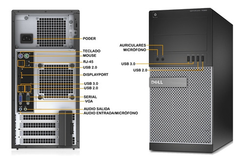 Imagen 2 de 3 de Computador Pc Dell Optiplex 7020 Intel Core I3 4gb Ram Orgm