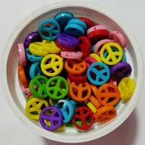 Comprar 50gr Signo De La Paz Plástico - Armado Bijouteria Artesanias