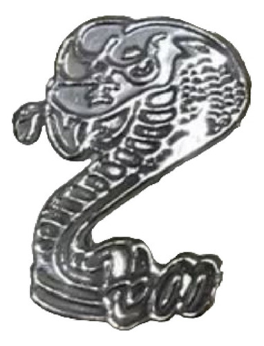 Insignias Cobra Cromadas