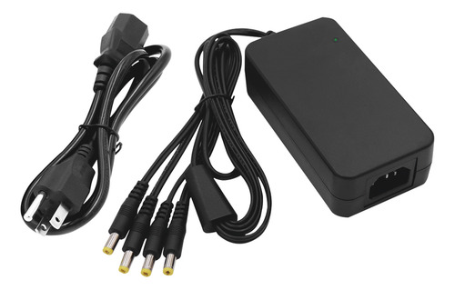 Fuente De Alimentación De 4 Salidas Tipo Jack Macho 12 Vcc