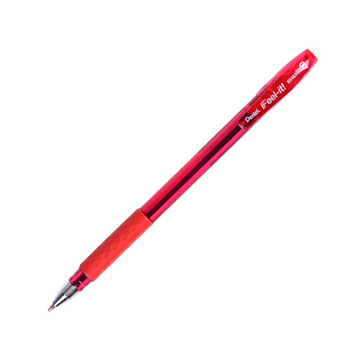 Bolígrafo Pentel Grip Bx487 Rojo - Mosca