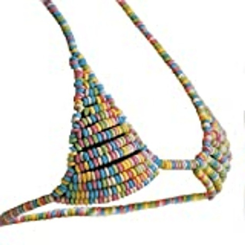Sutiã comestível Candy Bra Lingerie comestível Multisabor Candy One Size Flavor