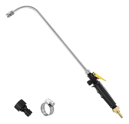 Pulverizador De Metal Para Jardim, Bico Leve E Ajustável,