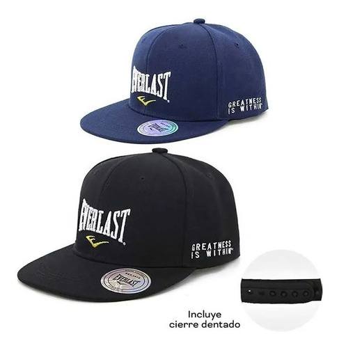Imagen 2 de 7 de Gorra Everlast Cap Original Urbana Deportiva Hombre Mujer