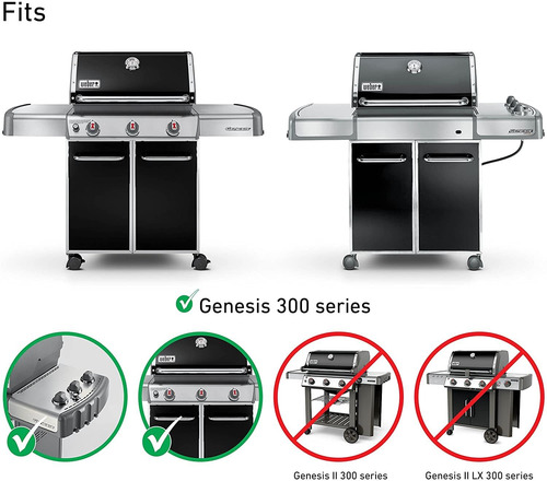 Weber 7528 - Rejilla De Acero Inoxidable (7,7 X 5,1 X 0,2 In