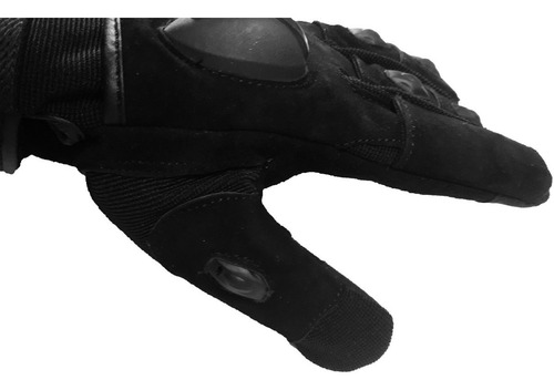 Imagen 3 de 7 de Guante Táctico/moto Refuerzos En Nudillo Con Touch 1164