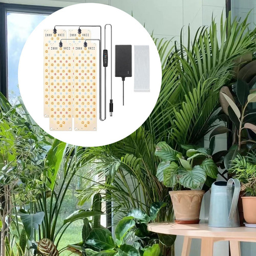 Luz Led De Para Plantas De Interior, Luz De 4 Paneles.