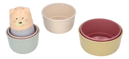 Vaso Apilable Para Baño Baby Abs, Multicolor, Para Niños