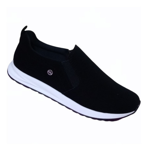 Tênis Feminino Slip On Via Marte Sem Cadarço Super Leve 