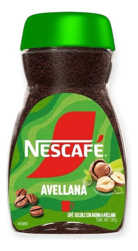 Café Soluble Nescafé Clásico Aroma A Avellana Frasco 120 G