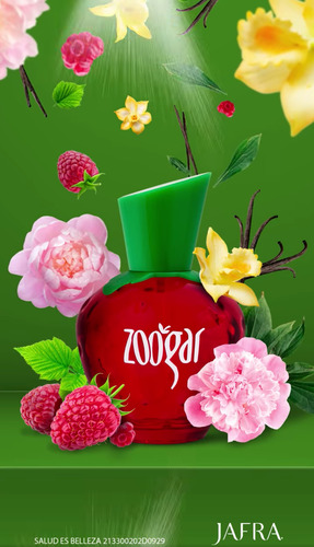 2 Zoogar Fresa Jafra Para Mujer + Envio Gratis Inmediato