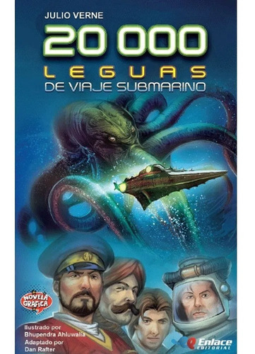 20 000 Leguas De Viaje Submarino. Julio Verne, De Julio Verne. Enlace Editorial Sas, Tapa Blanda, Edición Enlace Editorial Sas En Español