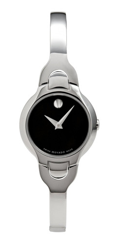 Reloj Mujer Movado 605247 Cuarzo Pulso Plateado En Acero