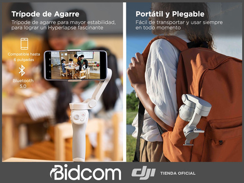 Imagen 6 de 10 de Gymbal Estabilizador Celular Profesional Dji Osmo 4 Mobile