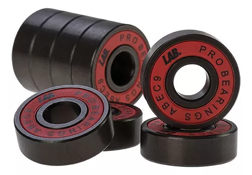 Ruedas Skate Repuesto 48 Mm Pack X4 Silicona Abec-5 Blancas