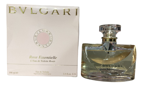 Bvlgari Rose Essentielle Edt 100ml Dama Descontinuado Volumen De La Unidad 100 Ml