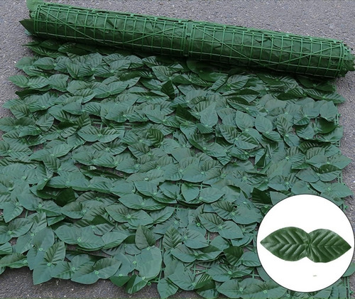 Enredadera Artificial Para Jardín Vertical Y Cercos X Rollo