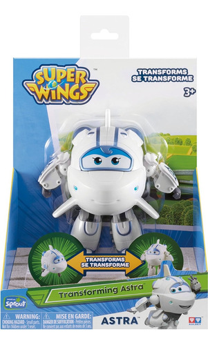 Super Wings Juguete Avión Transformador Astra