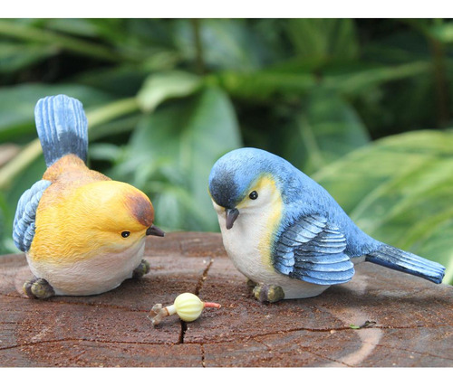 De Pájaros De Resina Tamaño Real Para Ornamentos Para Y