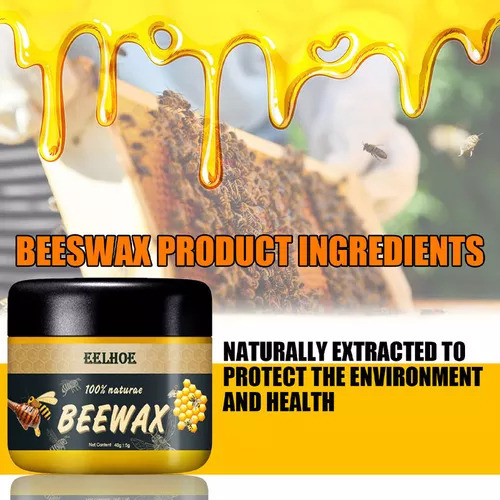 4 Pack Madeira Tempero Cera De Abelha Natural Beewax New Flo