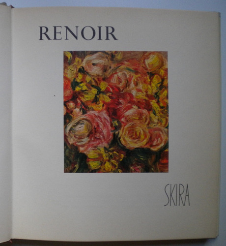 Rouart Denis / Renoir / Skira Suiza 1954 Cartone En Frances