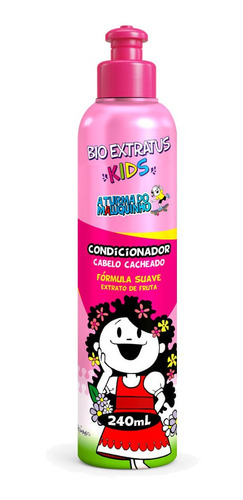 Imagem 3 de 7 de Kit Kids Cabelos Cacheados 5 Produtos Infantil Bio Extratus