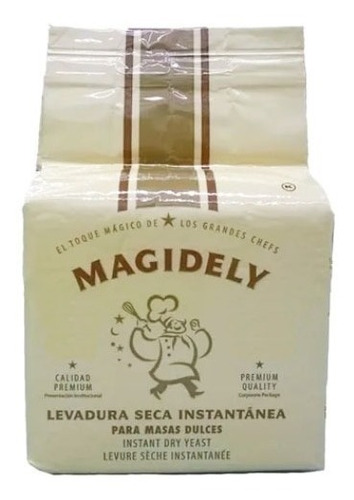 Levadura Seca Instantanea Para Masas Dulces Magidely 450gr