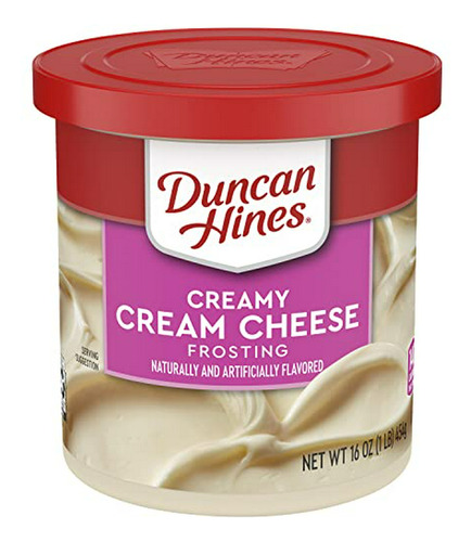 Crema De Queso Cremosa Duncan Hines, 16 Oz.