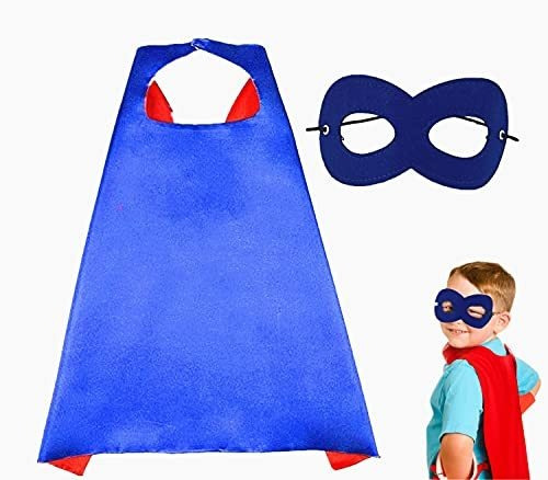 Aicoc Superhero Cabos Y Máscaras Para Niños Vestido Djk4s