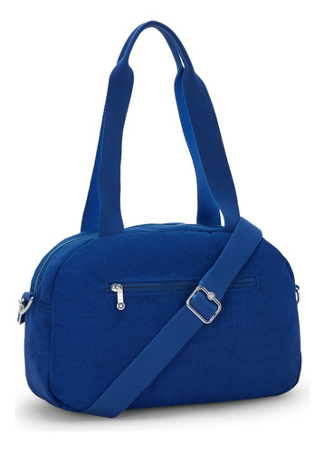 Bolsa De Hombro Kipling Cool Defea Original Color Deep sky blue Diseño de la tela Liso
