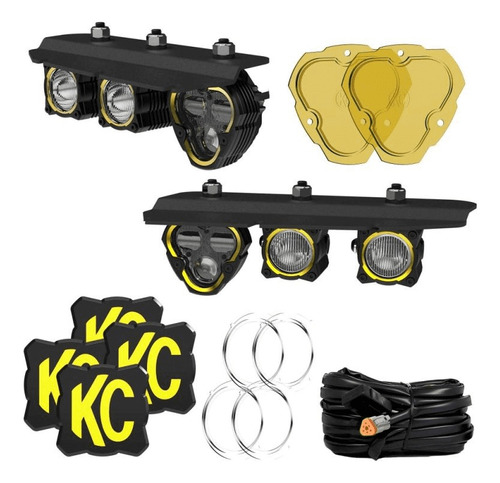 Kit De Faros Flex Era 1 & 3 Masterpack Defensa Bronco 21+ Kc