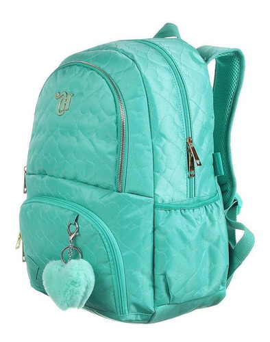 Mochila Grande Dermiwil Capricho Ref. 11899- Verde Água