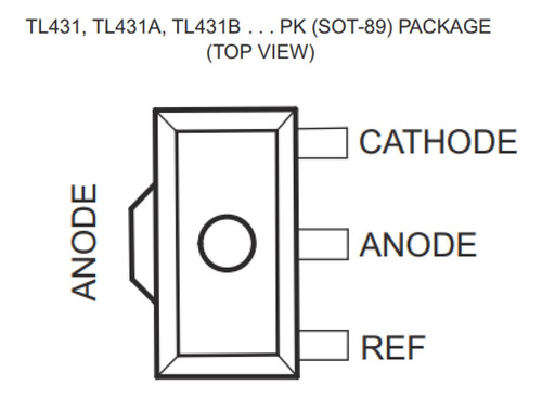 5 Piezas Tl431 Referencia Programable De Presicion Smd 431