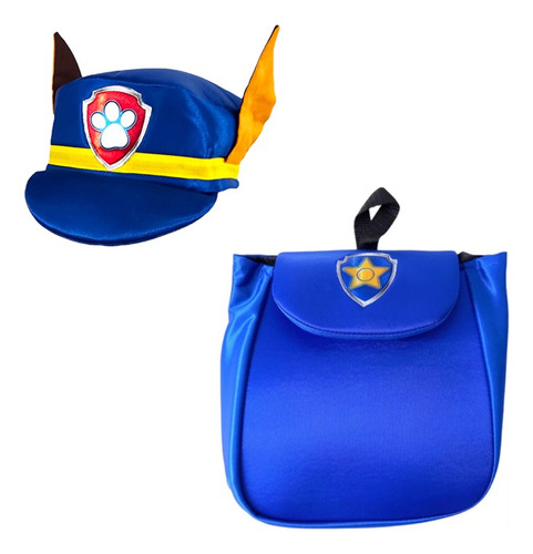 Gorros + Mochila Paw Canina Skye Ruble Everest Chase Patrol Gorro Chase Mediano (3 A 4 Años) C/mochila