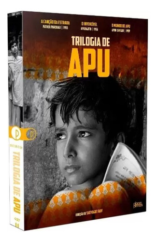 Trilogia De Apu - Box Com 2 Dvds - 3 Filmes - Kanu Bannerjee - Satyajit Ray