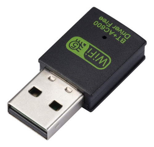 Adaptador De Red Usb 2 En 1 Bluetooth Wifi De 600 M