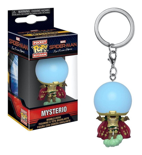 Funko Pop! Mysterio Spiderman Keychain Llavero