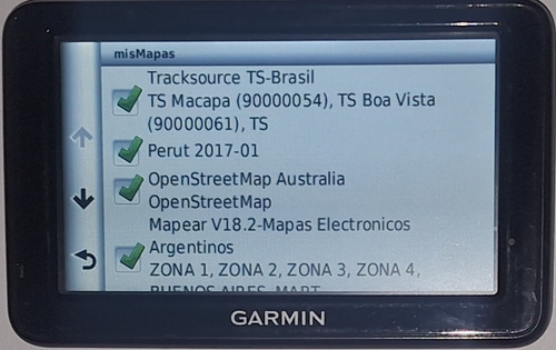 Gps Garmin Nuvi 2495 Comando Por Voz Envio Gratis Negro Argentina/brasil/chile/uruguay/sur De Europa/australia (Usado)