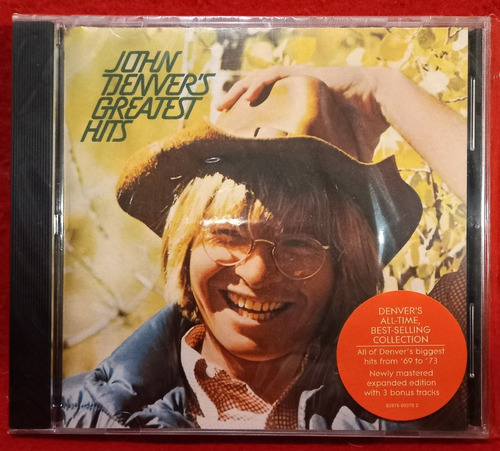 John Denver Greatest Hits 69-73 Cd Country Bonus Tracks Us 