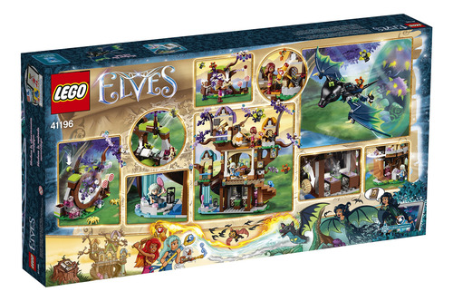 Kit De Construcción Lego Elves The Elvenstar Tree Bat Attack