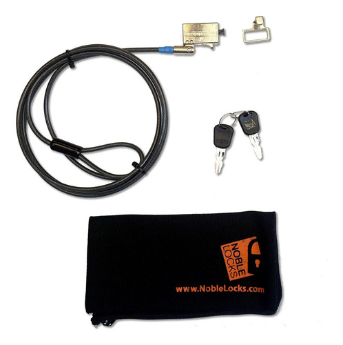 Wedge Lock Noble Locks Tz08t De Perfil Bajo Para Computadora