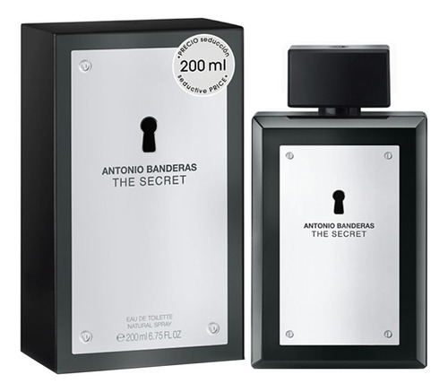 Perfume The Secret 200ml Antonio Banderas Original